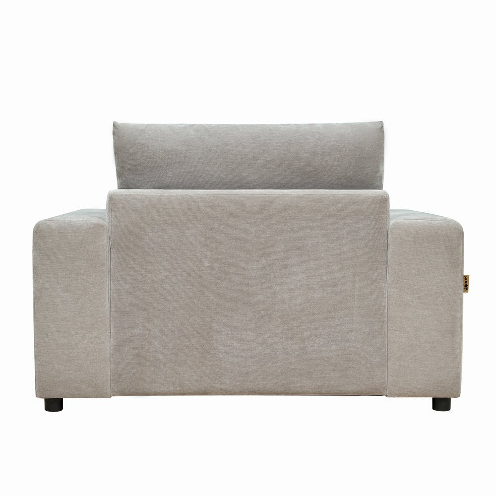 Winchester Grey Love Seat - The Furniture Warehouse