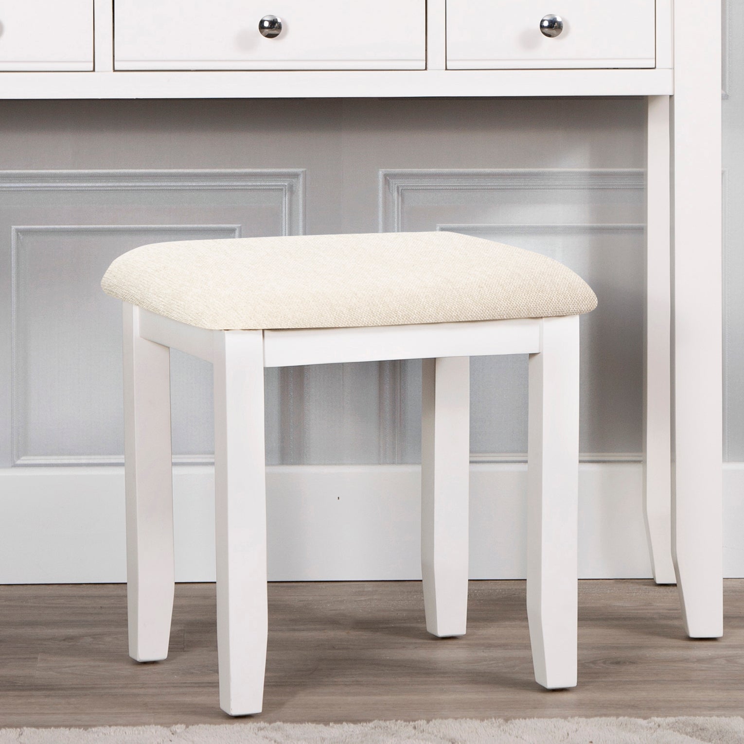 Dressing Rool Stool Dressing Table Stools | Oak & Painted | The Furniture Warehouse