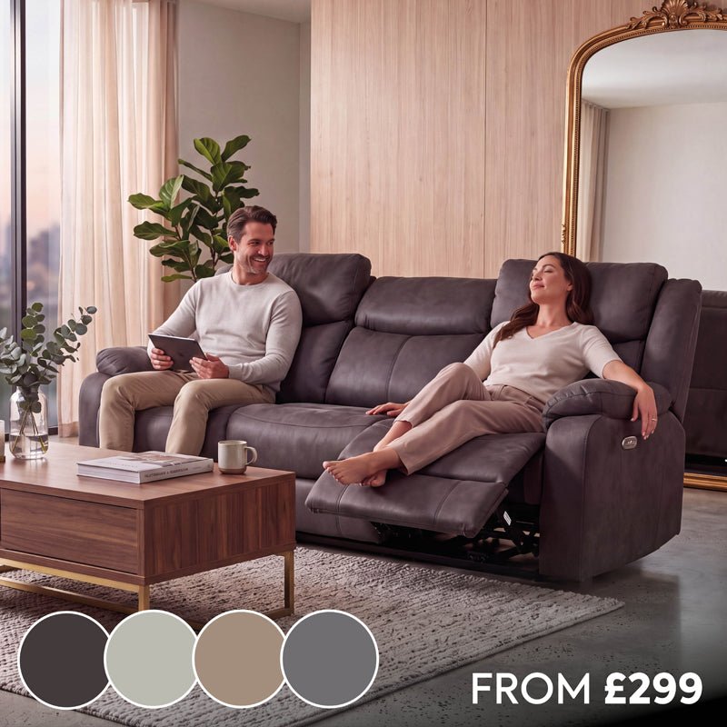 Lucca Sofa Collection - The Furniture Warehouse