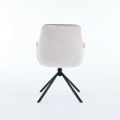 0.8m Grey Square Extending Ceramic Table &amp; 4 x Grey Luxe T Stitch Swivel Chair Set - The Furniture Warehouse