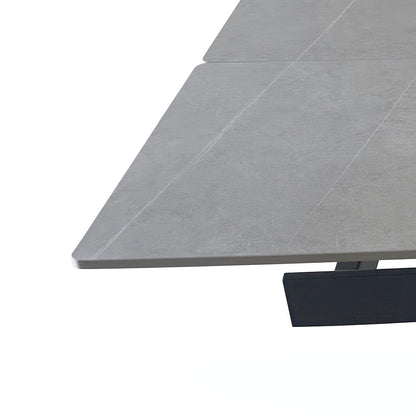 1.6m Grey Extending Ceramic Table - The Furniture Warehouse