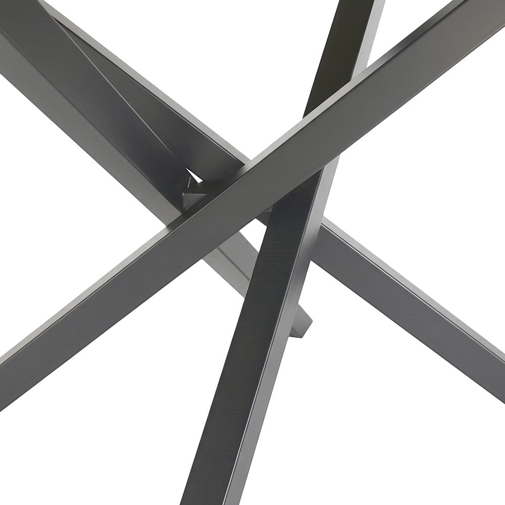 1.6m White Extending Ceramic Table - The Furniture Warehouse