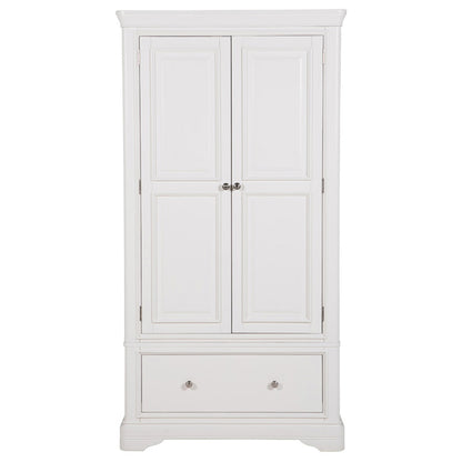 Harrington Bone Painted Double Wardrobe
