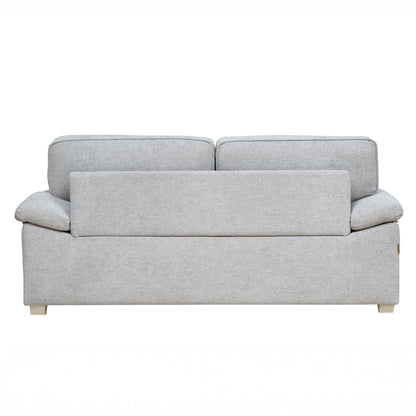 York Grey 3 Seater Sofa