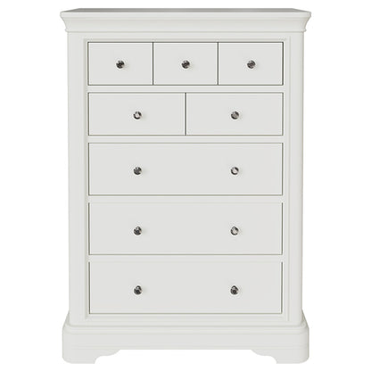 Harrington Bone Painted 8 Drawer Chest