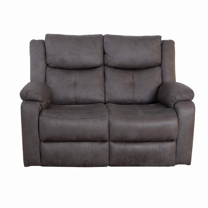 Rome Steel Power Recliner 2 Seater Sofa