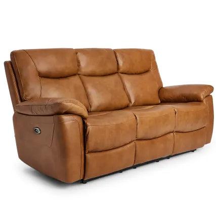 Ealing 3 Seater Power Tan