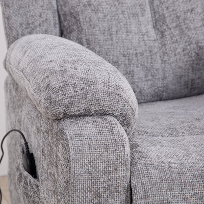 Rome Nickel Lift &amp; Tilt Armchair