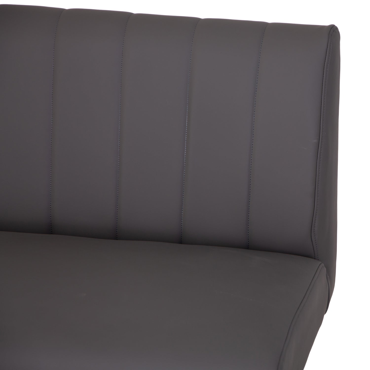 Charlesworth Grey 142cm Right Hand Modern Industrial Dining Bench