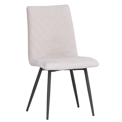 1.8m Oak Finish Table &amp; 6 x CH66 Taupe Chairs