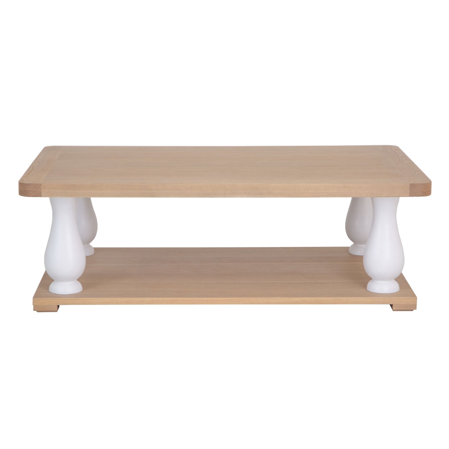 Dorset White Painted Oak Large Coffee Table