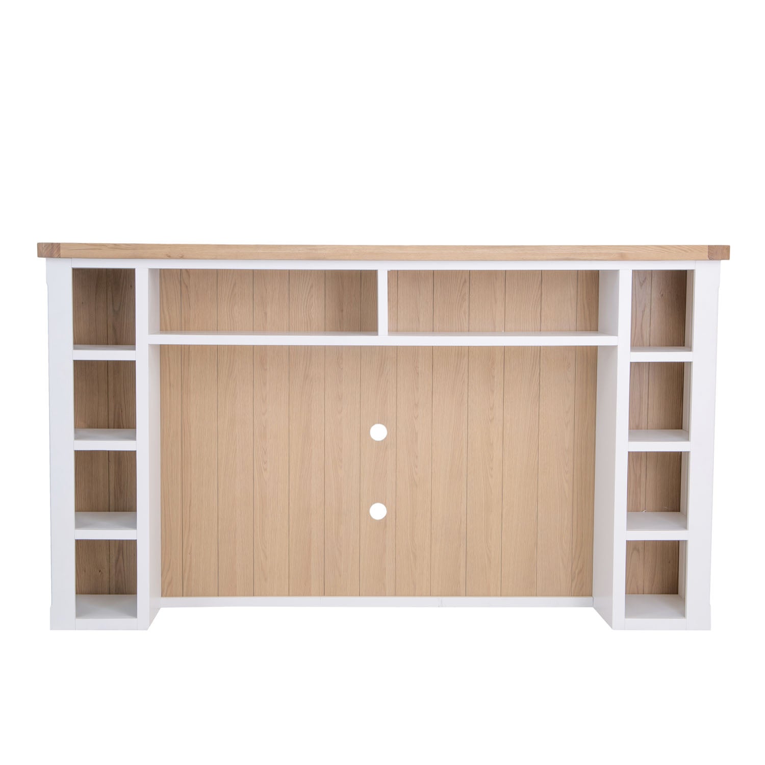 Dorset White Painted Oak TV Storage Unit (Top Only)