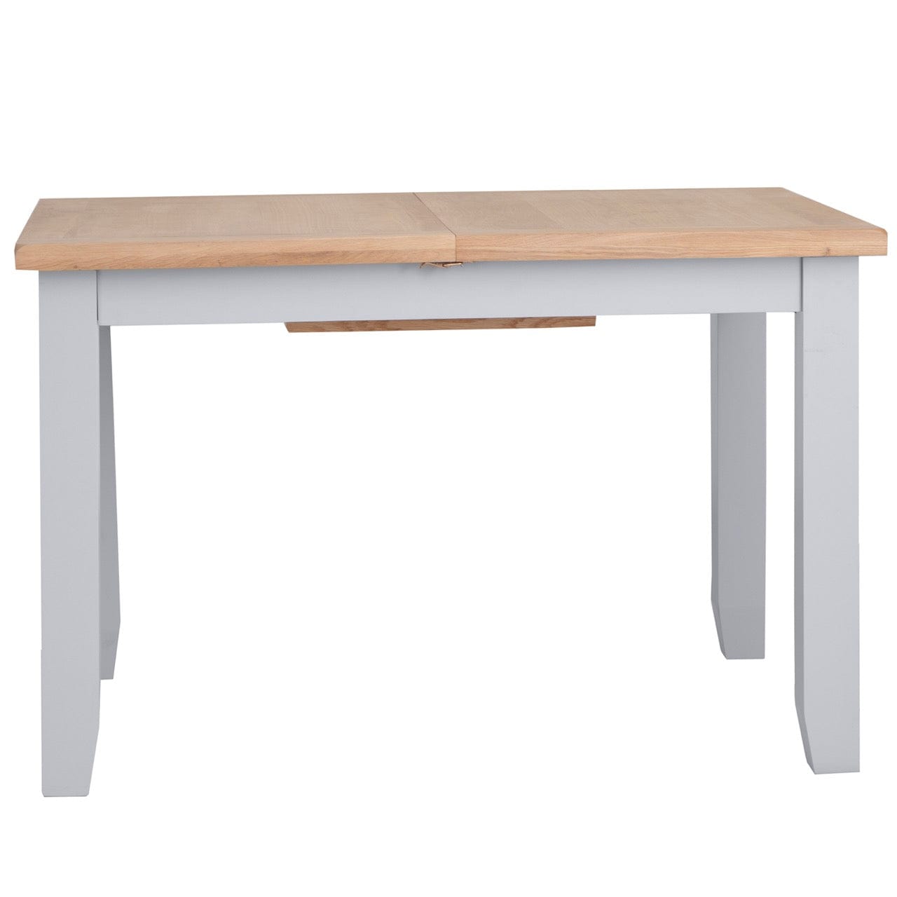 Eaton Grey Painted Oak 1.2m Butterfly Extending Dining Table