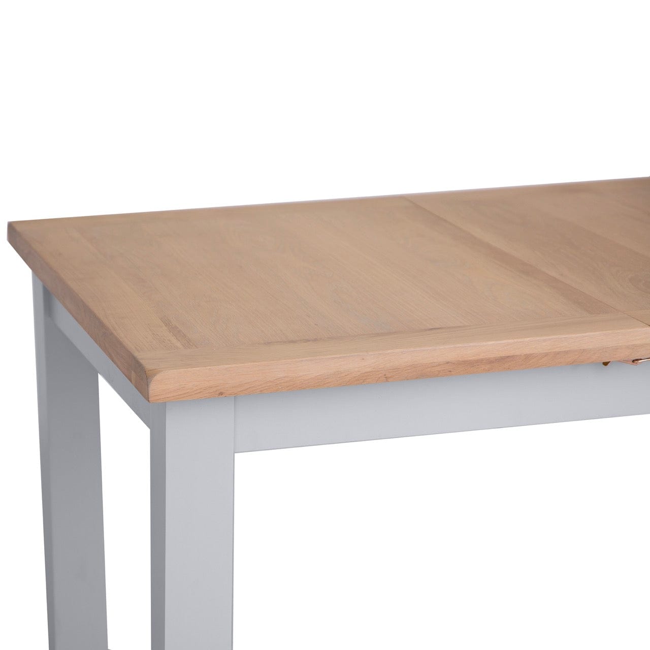 Eaton Grey Painted Oak 1.2m Butterfly Extending Dining Table