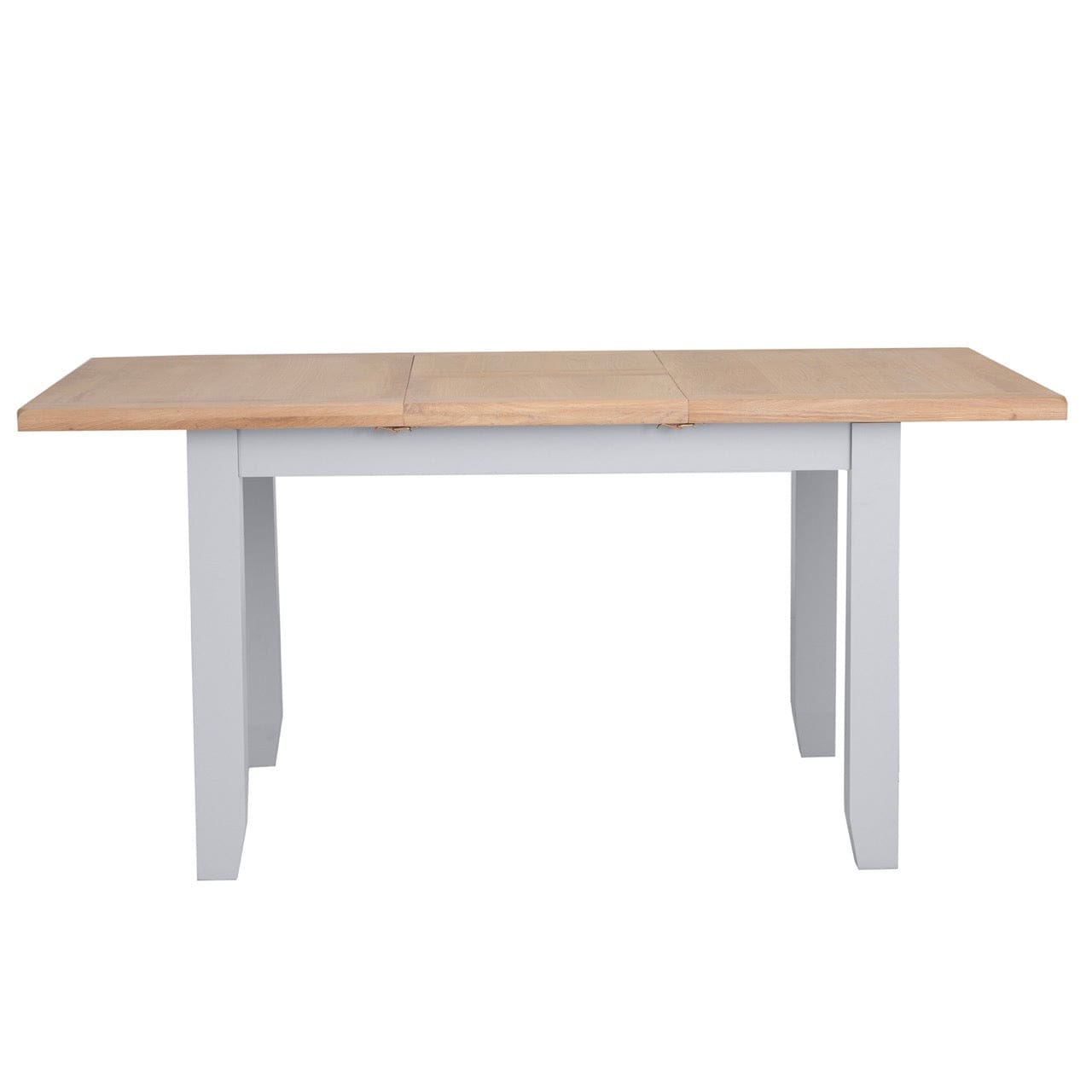 Eaton Grey Painted Oak 1.2m Butterfly Extending Dining Table