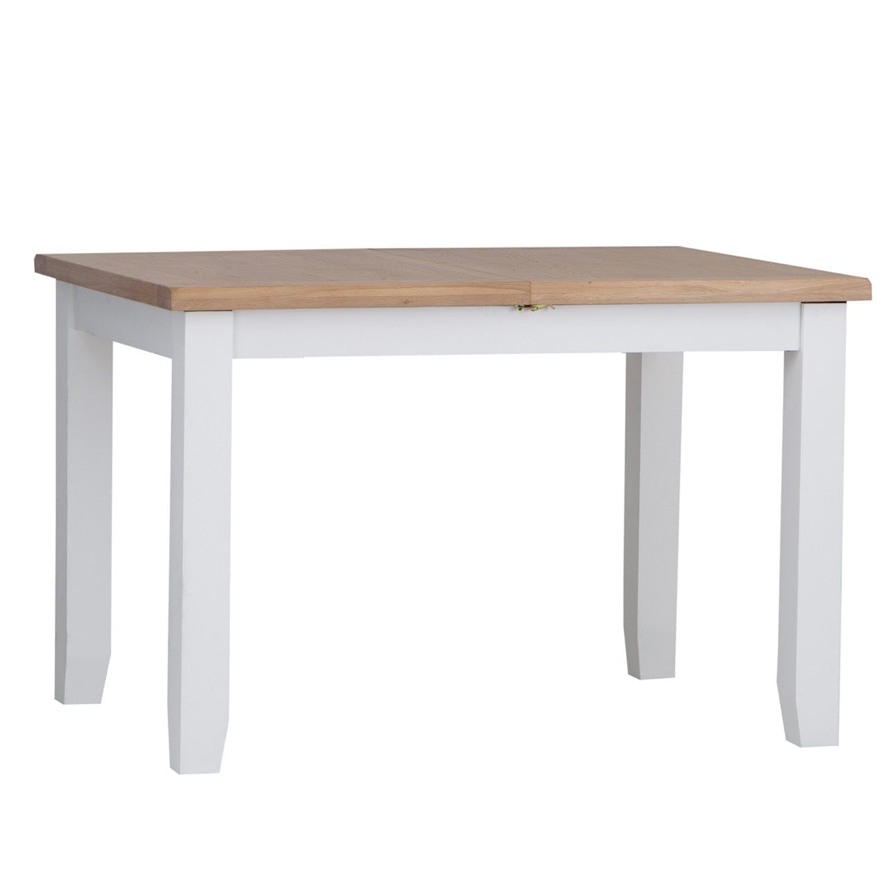 Eaton White Painted Oak 1.2m Butterfly Extending Dining Table