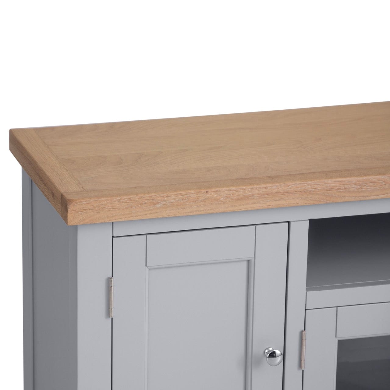 Eaton Grey Painted Oak Large TV Unit