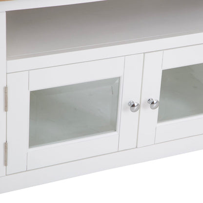 Eaton White Painted Oak Large TV Unit