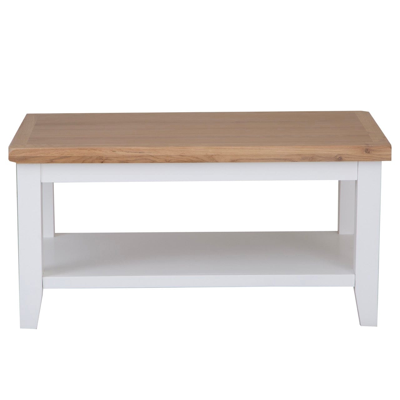 Eaton White Painted Oak Small Coffee Table