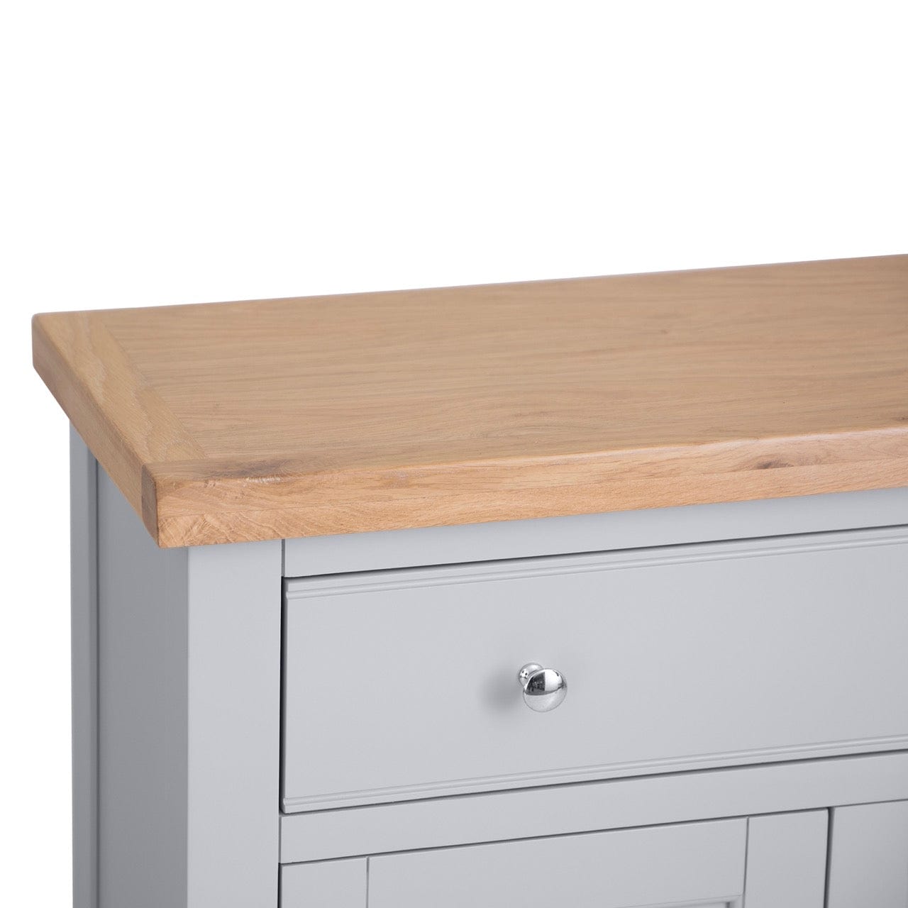 Eaton Grey Painted Oak Mini Sideboard