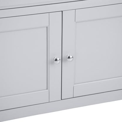 Eaton Grey Painted Oak Mini Sideboard