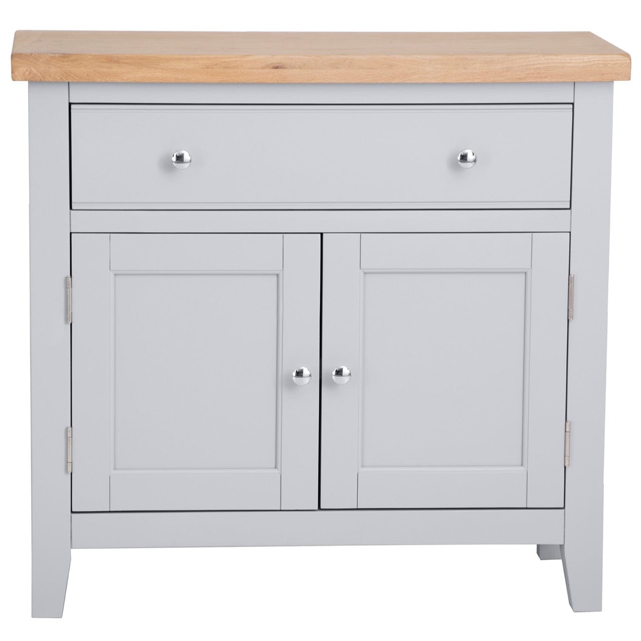 Eaton Grey Painted Oak Mini Sideboard