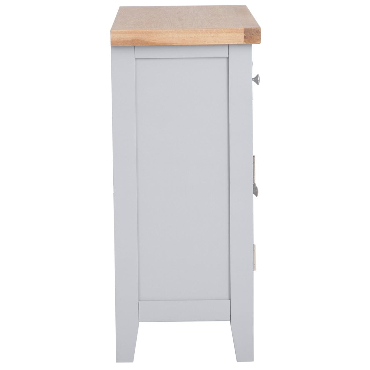 Eaton Grey Painted Oak Mini Sideboard