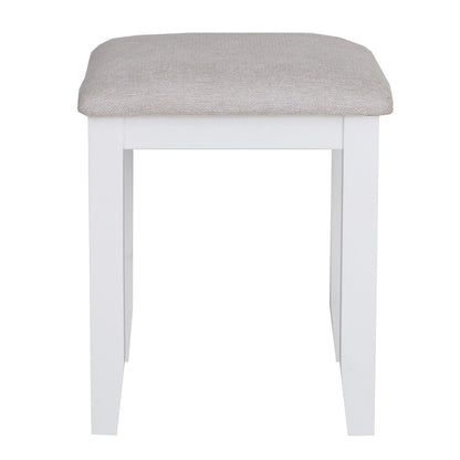 Eaton White Painted Oak Dressing Stool