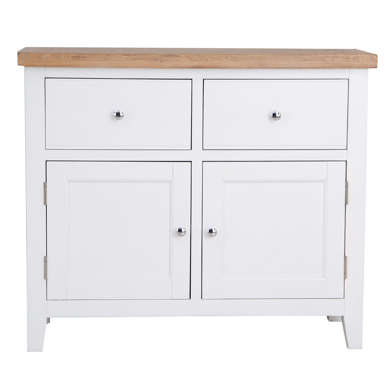 Eaton White Painted Oak Small Sideboard