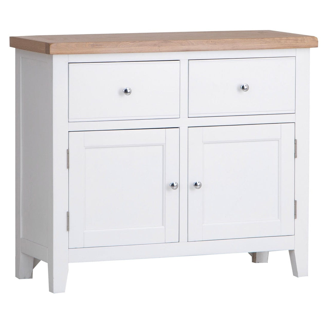 Eaton White Painted Oak Small Sideboard