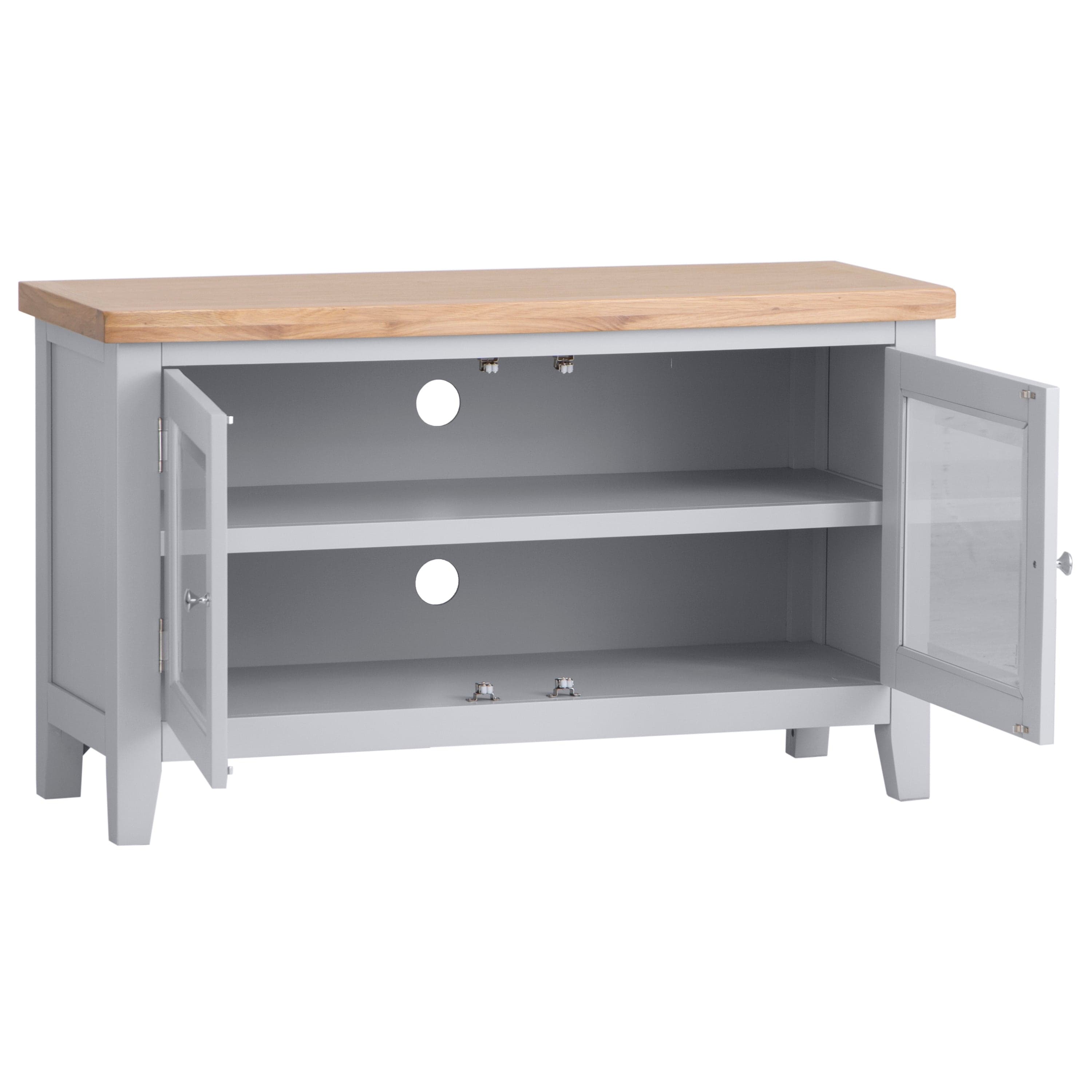 Eaton Grey Painted Oak Small TV Unit