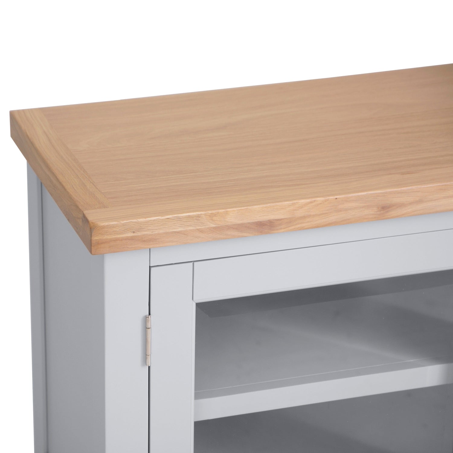 Eaton Grey Painted Oak Small TV Unit