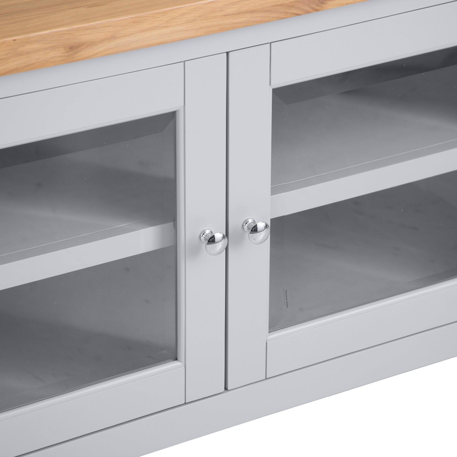 Eaton Grey Painted Oak Small TV Unit