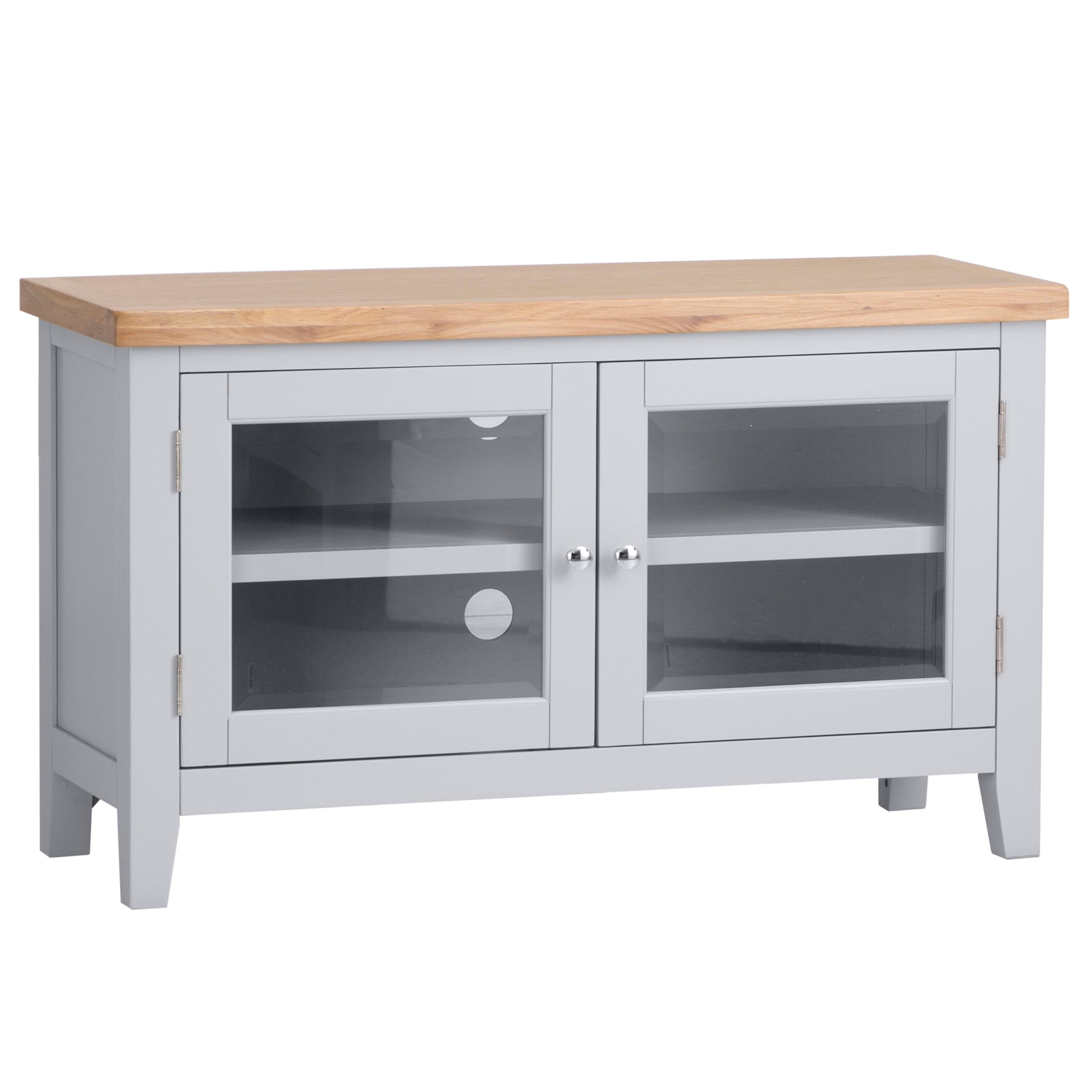 Eaton Grey Painted Oak Small TV Unit