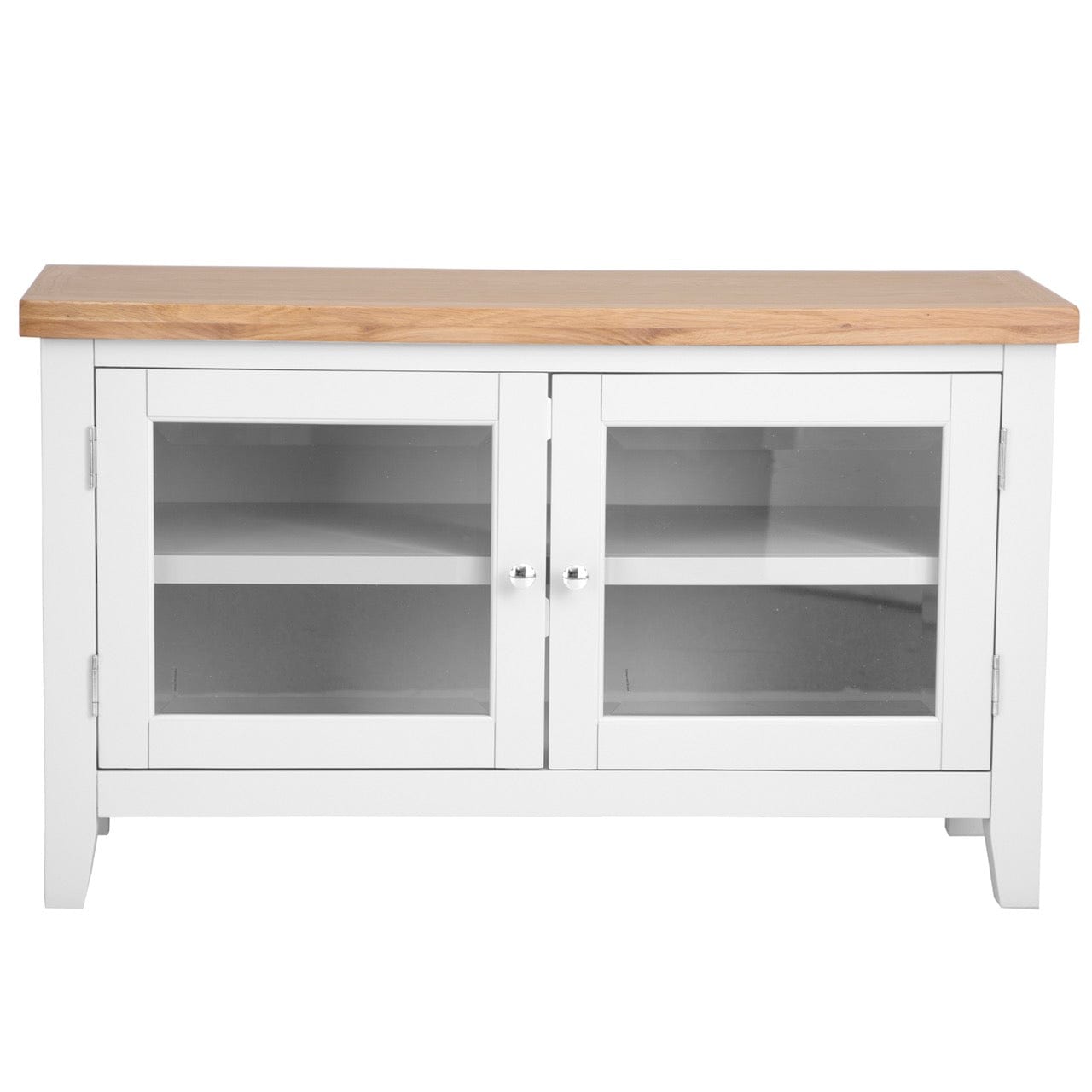 Eaton White Painted Oak Small TV Unit