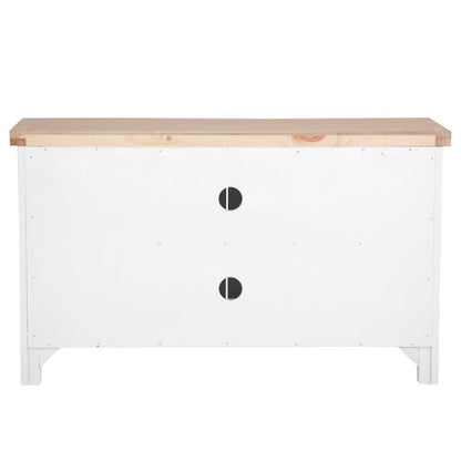 Eaton White Painted Oak Small TV Unit