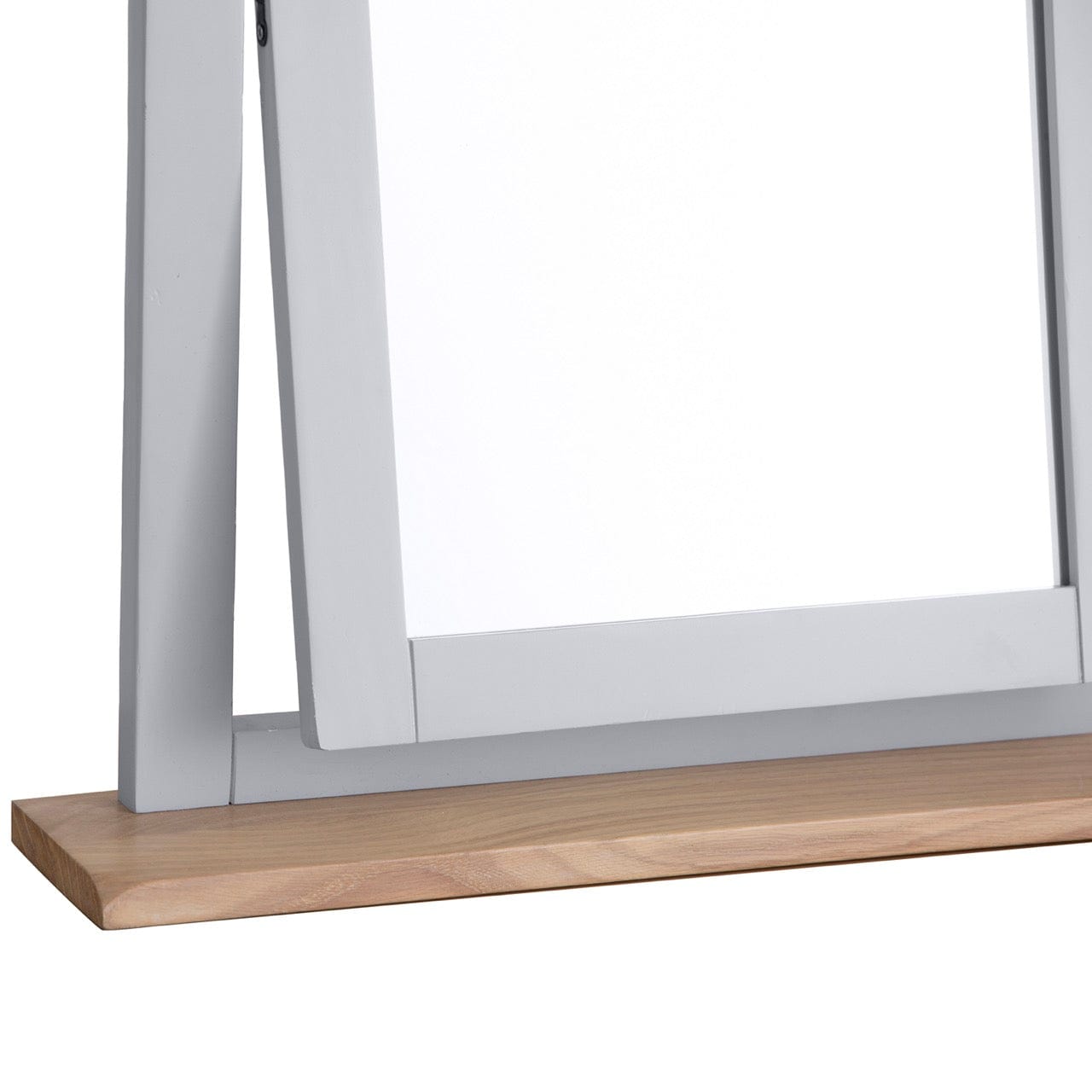 Eaton Grey Painted Oak Dressing Table Mirror