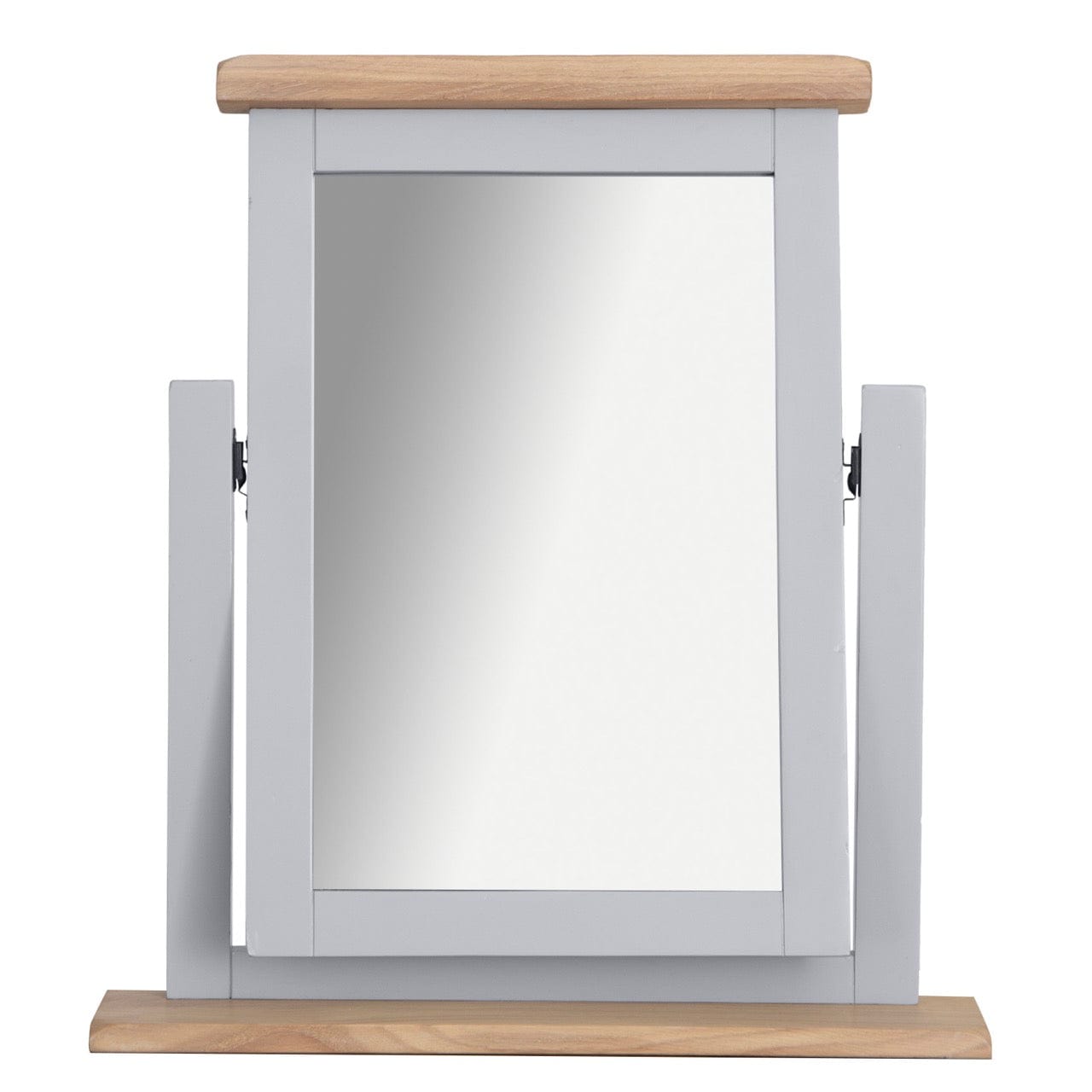 Eaton Grey Painted Oak Dressing Table Mirror