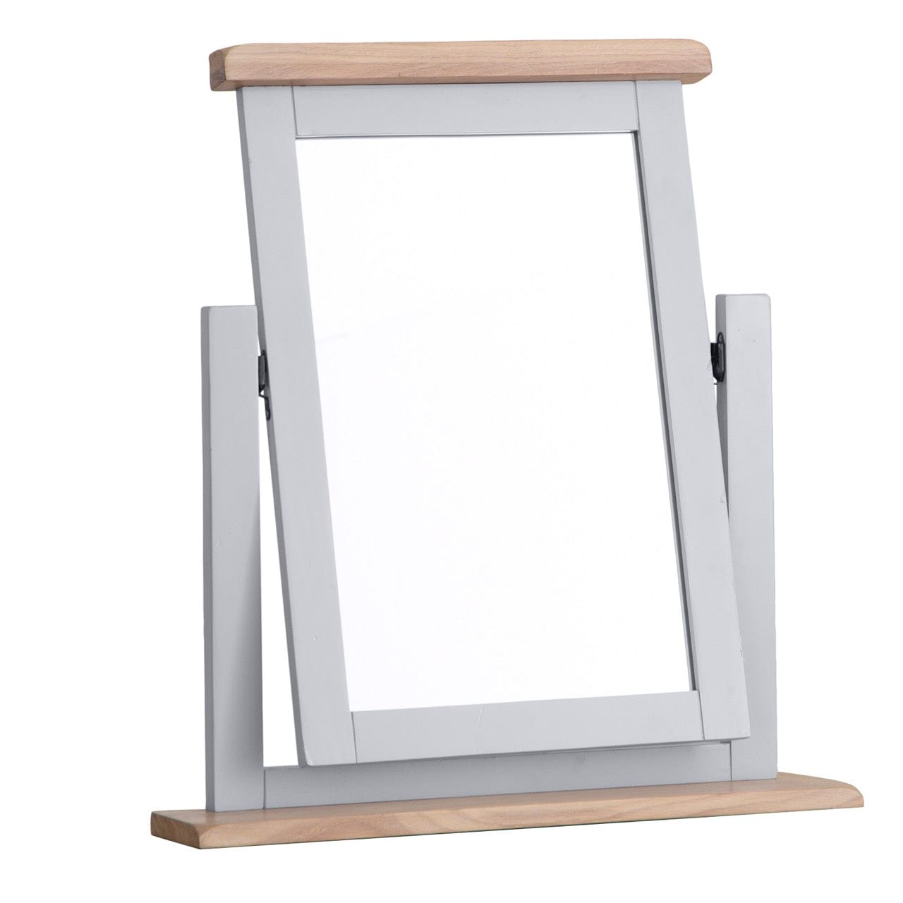 Eaton Grey Painted Oak Dressing Table Mirror