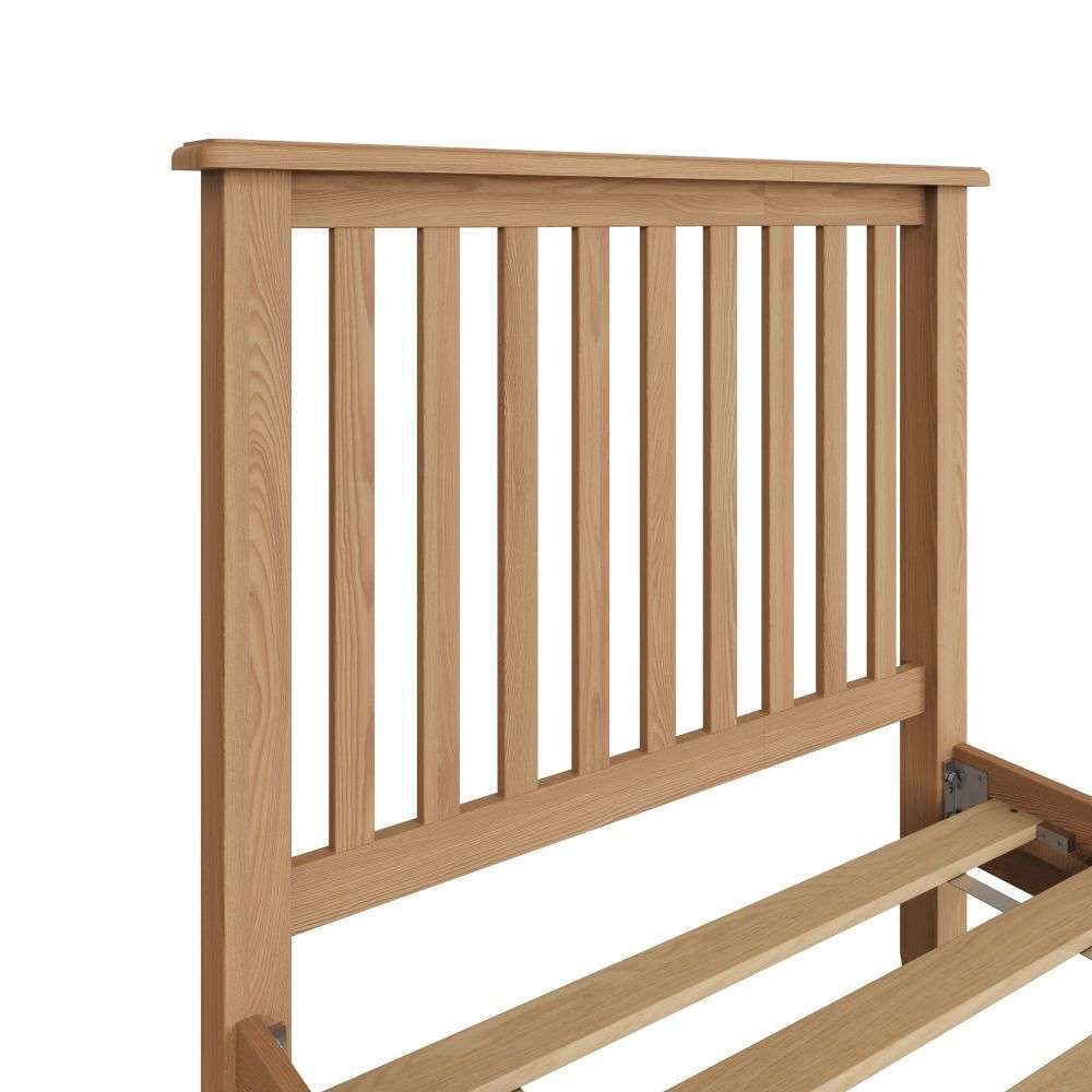 Gloucester Oak Single Bed Frame