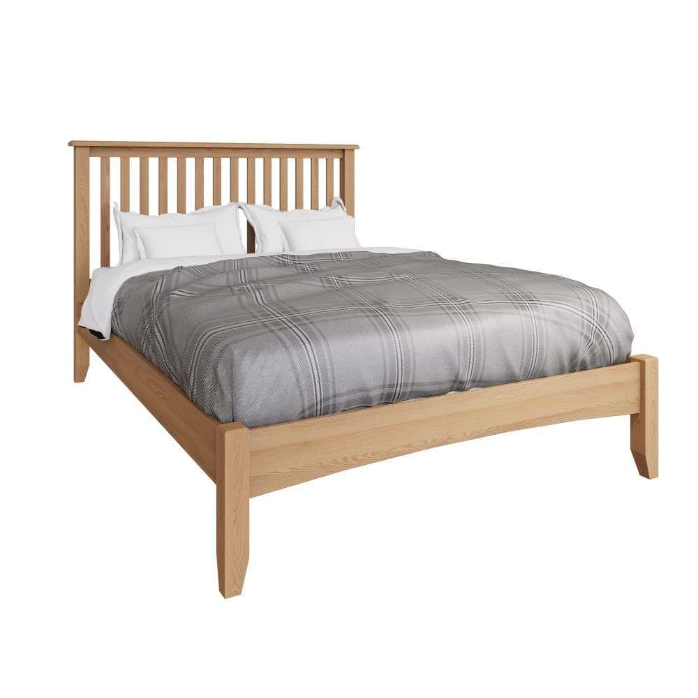 Gloucester Oak Double Bed Frame