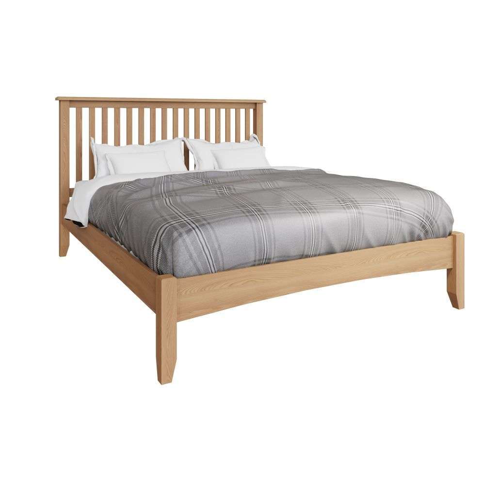 Gloucester Oak King Size Bed Frame