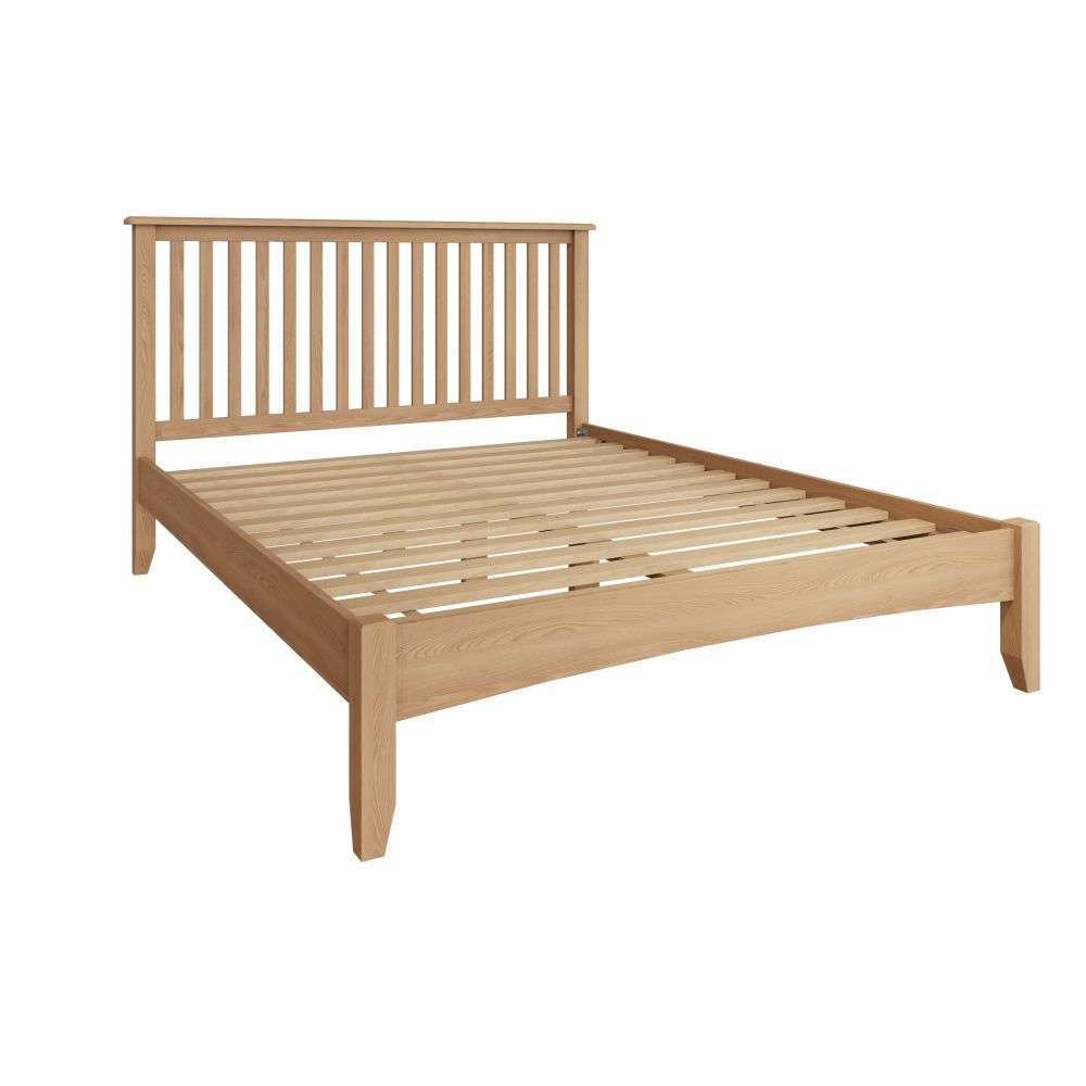 Gloucester Oak King Size Bed Frame