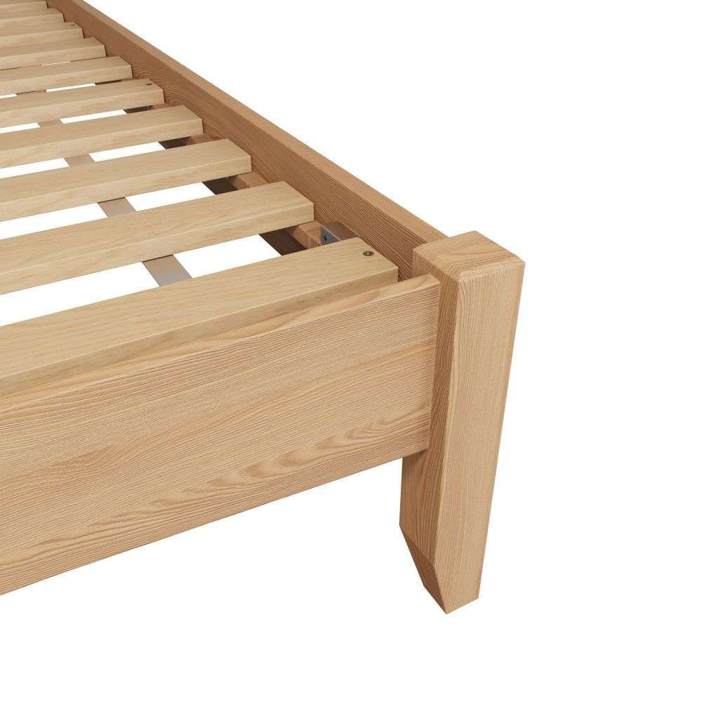 Gloucester Oak King Size Bed Frame