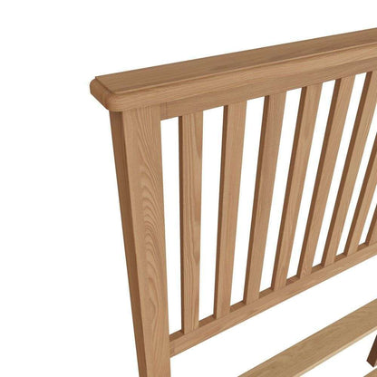 Gloucester Oak King Size Bed Frame