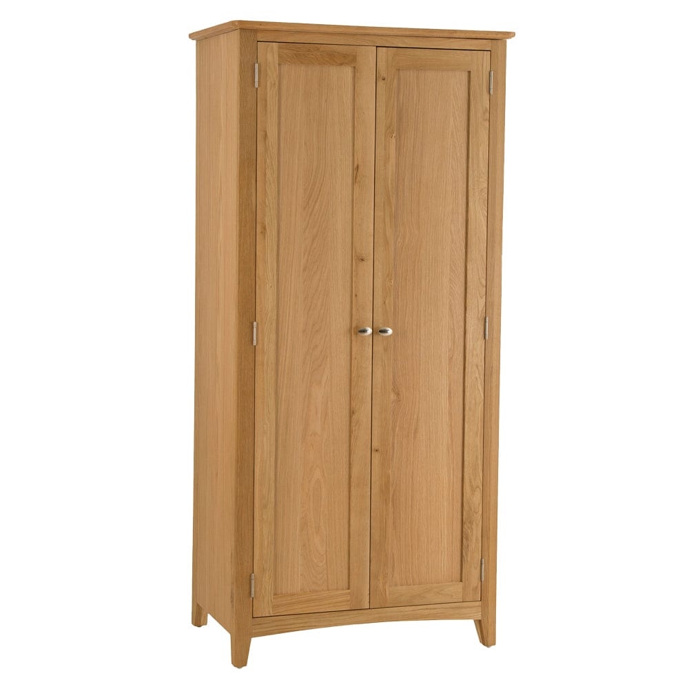 Gloucester Oak Double Wardrobe