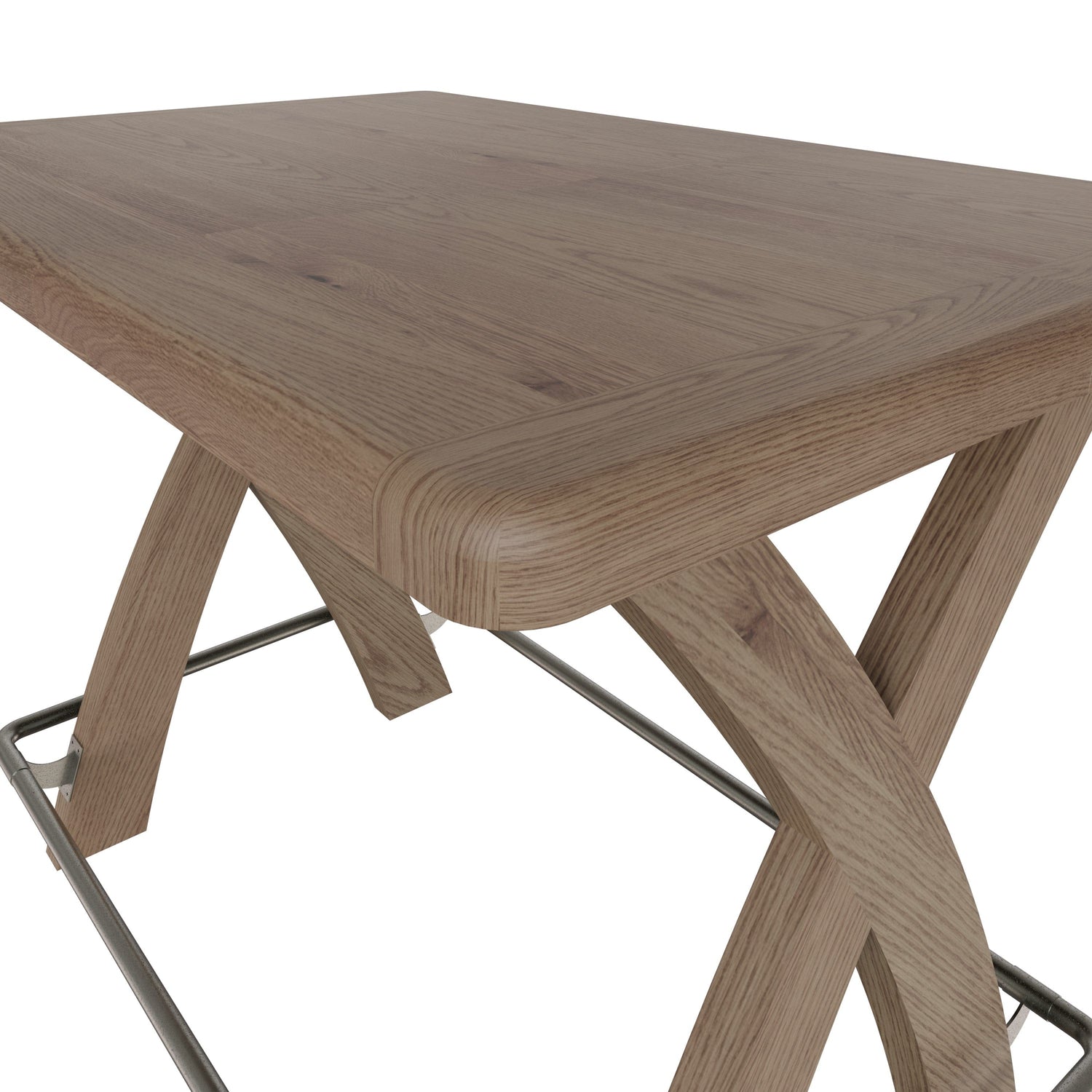 Wessex Smoked Oak Bar Table