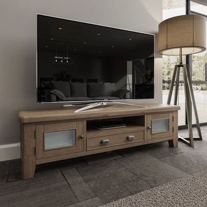 Wessex Smoked Oak Extra Large TV Unit