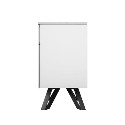 Venice Matt White 2 Door Sideboard