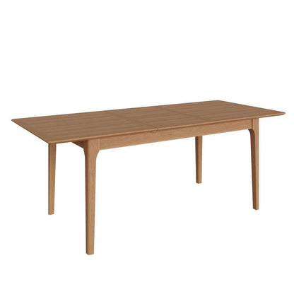 Bergen Oak 1.6m Butterfly Extending Dining Table